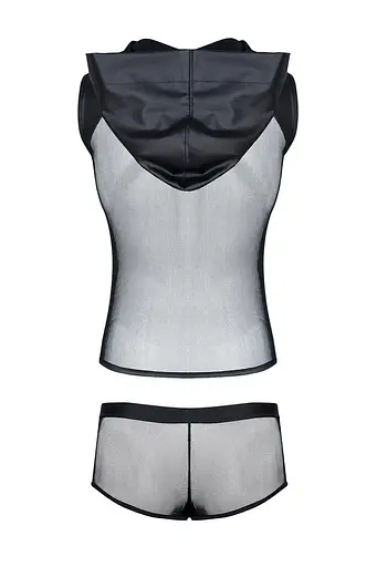 Комплект футболки та шорти Regnes Fetish Planet S (чорний) - фото 15