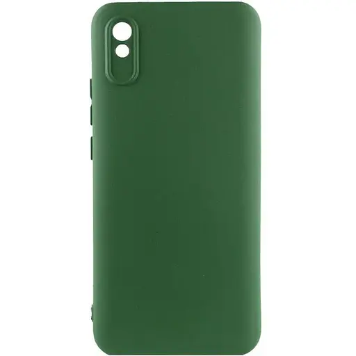 Чохол Lakshmi Silicone Cover Full Camera (AAA) для Xiaomi Redmi 9A Зелений / Cyprus Green