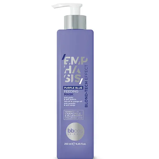 Маска живильна з фіолетово-синім пигментом BBCOS Emphasis Blond-Tech 250 мл