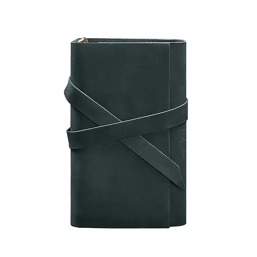 Шкіряний блокнот (Софт-бук) 1.0 зелений - фото 6