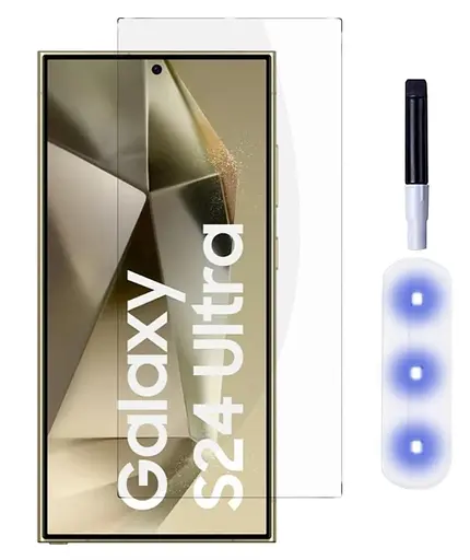 Защитное стекло DK для Samsung Galaxy S24 Ultra S928 UV Curved 019459 clear - фото 3