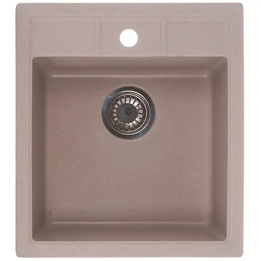 Кухонная мойка Zerix ZS-4651S-06 beige ZX4565, Бежевый - фото 1