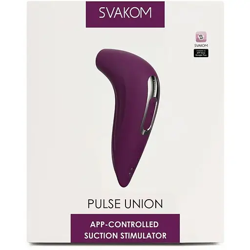 Вакуумный смарт стимулятор Svakom Pulse Union - фото 8