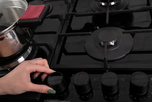 Варочная поверхность газовая Hansa 59 см чугун черный - фото 7