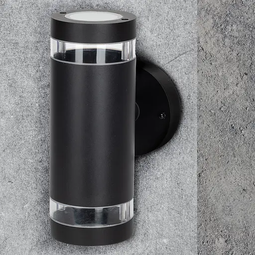 Вуличний світильник Goldlux 323996 Rino GU10 2x10W IP54 BK - фото 4