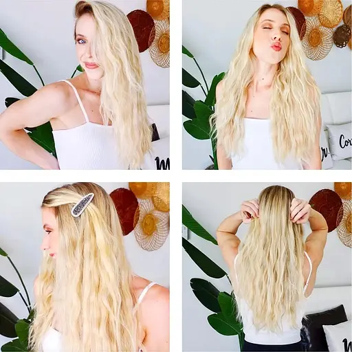 Щипці для завивки TOP4EVER 3-ствольні, 25 мм професійна кераміка з двома регуляторами температури, швидке нагрівання - фото 4