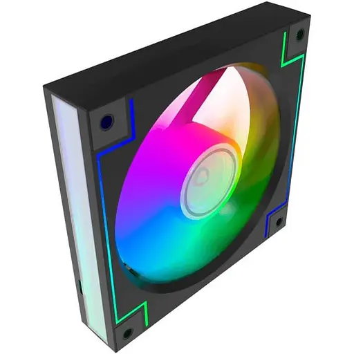 Комплект вентиляторів GameMax 3*120мм Black ARGB (RD300 BK) - фото 4