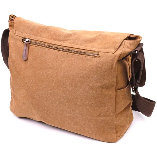 Велика сумка для ноутбука з текстильним клапаном 36х33х10 см Vintage 36х33х10 см sum0021433 - фото 2