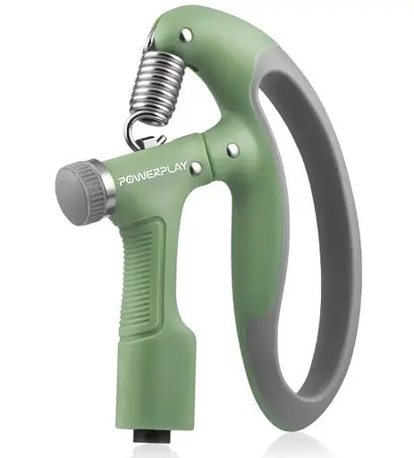 Еспандер кістьовий з лічильником PowerPlay PP-4403 з регульованим навантаженням 10-100 кг, Зелений (PP_4403_Green) - фото 2