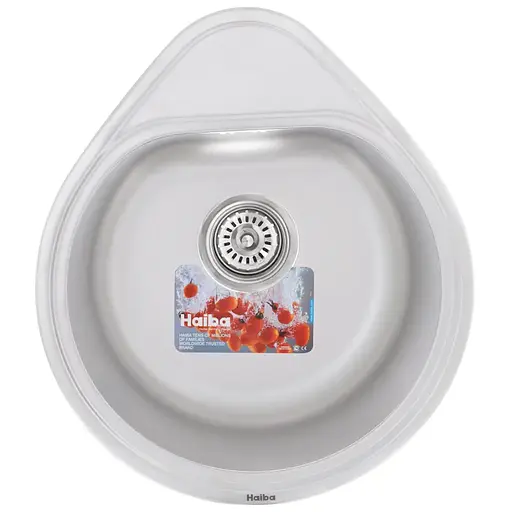 Кухонна мийка Haiba 50x44 decor HB0538, Decor - фото 1