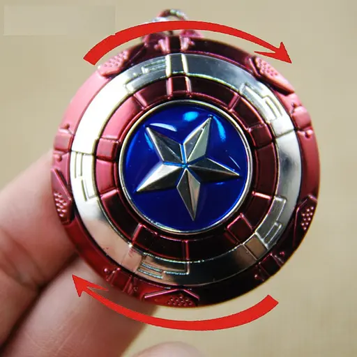 Брелок Щит Капітана Америки обертається - фото 2