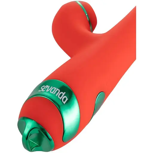 Вибратор-кролик с флогером Lockink Sevanda Whip-Wand - фото 2