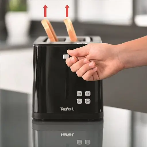 Тостер Tefal Digital, 850Вт, пластик, LED дисплей, чорний - фото 11