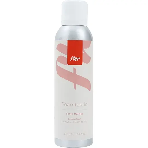 Уценка. Мусс для бритья Fler Foamtastic Coconut Shave с кокосовым маслом 200 мл