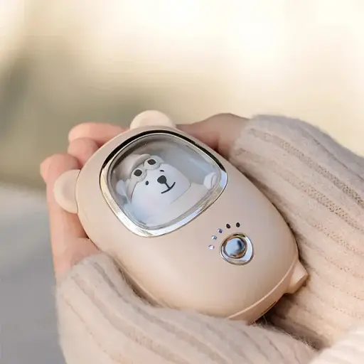 Power Bank GXZ-N6 2 in 1 с обогревателем для рук 6800 mAh Yellow - фото 2