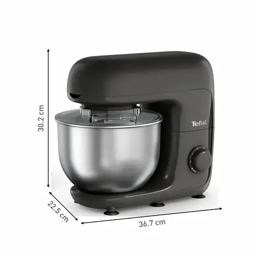 Кухонная машина Tefal Bake Essential черный 800 Вт (QB161H38) - фото 3