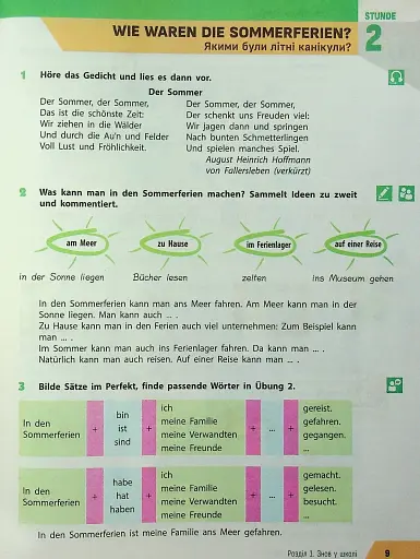 Німецька мова (3-й рік навчання). Підручник для 7 класу - фото 9