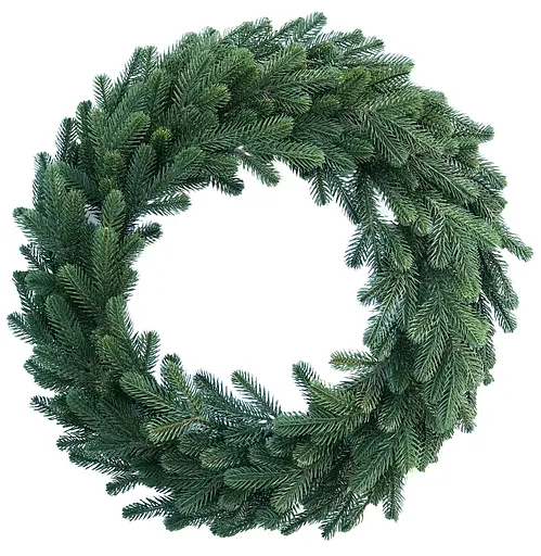 Вінок хвойний різдвяний Hvoya Traditional литий зелений 50 см
