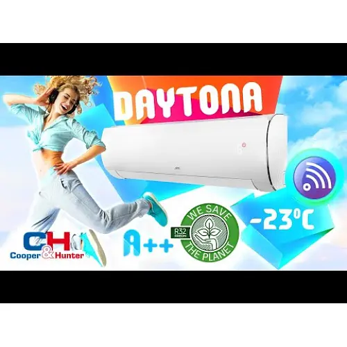 Кондиционер Cooper&Hunter CH-S24FTXD-BL Daytona (Wi-Fi) - фото 4