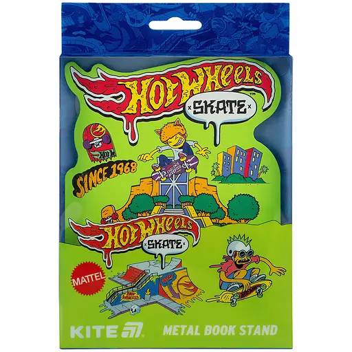 Подставка для книг Kite Hot Wheels металлическая (HW25-392) - фото 3