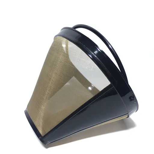 Фильтр многоразовый металлический №4 для капельной кофеварки универсальный (H=90мм) - фото 7