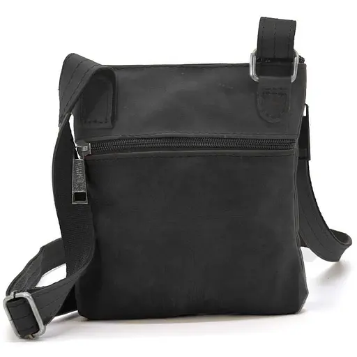 Сумка мужская через плечо кожаная TARWA 19х17х5 см sum0028336 - фото 3