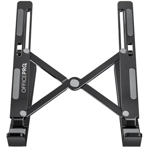 Підставка для ноутбука до 15.6 дюймів OfficePro LS-320-HUB USB Black - фото 3