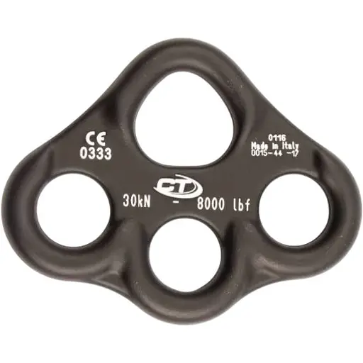 Такелажная пластина Climbing Technology Cheese Plate 30kN Black (1053-2A63703XZ)