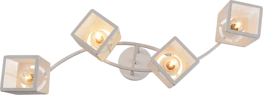 Люстра декоративна V XA1587-4 WH+CR - фото 3