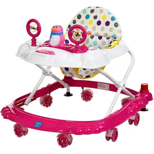 Ходунки Bambi M 3168Р зі знімною ігровою панеллю з музичними та світловими ефектами