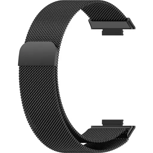 Ремешок DK для Huawei Watch Fit 2 Metal Milanese Loop Magnetic (black)