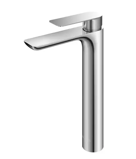 Смеситель для умывальника Kohlman Proxima хром высокий QB170P Хром - фото 1