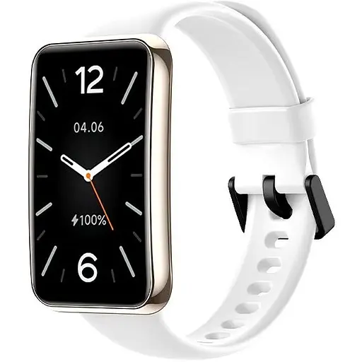 Силіконовий ремінець Tamister для Xiaomi Mi Smart Band 7 Pro White