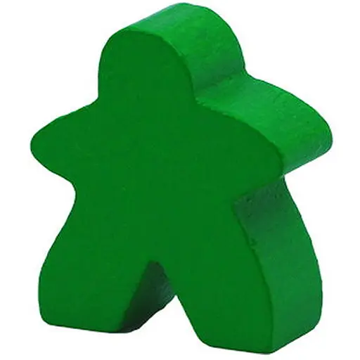 Аксесуар Games 7 Days Міпл зелений (1 шт.) (g7dmeeplegreen) - фото 1