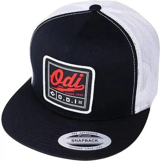 Кепка ODI Heater Hat Flat Bill Black/White ODI Grips (1106-G05HTW)