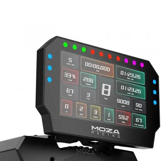 Дисплей гоночний 5" MOZA CM2 Racing Dash USB HD RGB Black - фото 3