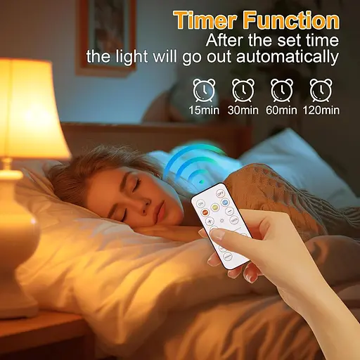 Лампочки з батарейним живленням, що перезаряджаються, 300LM E26 гвинтова (магнітна знімна) лампочка для ламп - фото 5