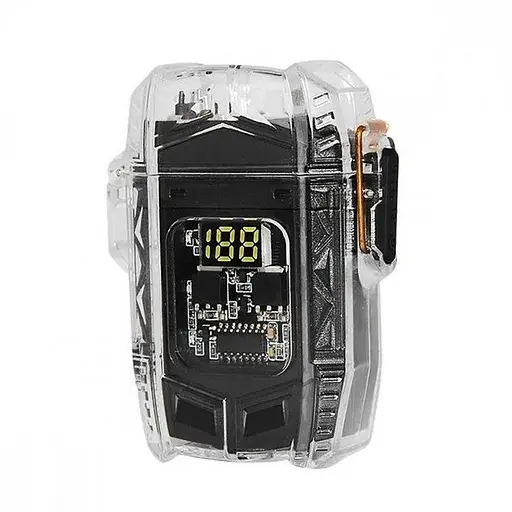 Фонарь зажигалка Multifunctional D48-1 (белый, желтый, красный) + BOX LCD Type-C (11 режимов) - фото 2