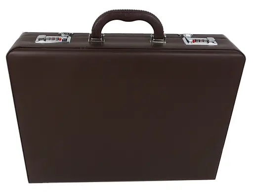 Элегантный кейс, дипломат из эко кожи Portfolio 44х33х10 см sum0025057 - фото 5