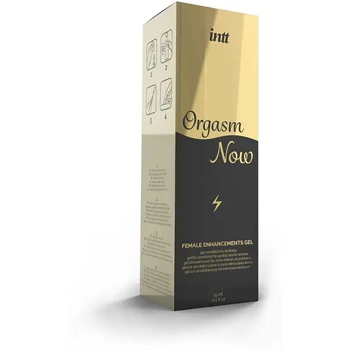 Рідкий вібратор з вібруючим кінчиком 2-в-1: Intt Orgasm Now (15 мл) - фото 3