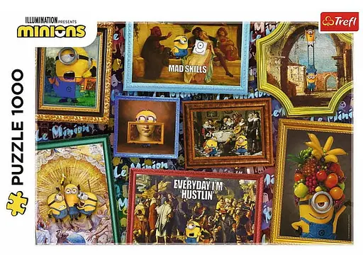 Пазл Trefl Галерея Друзяки колаж 1000 ел. (10744) - фото 2