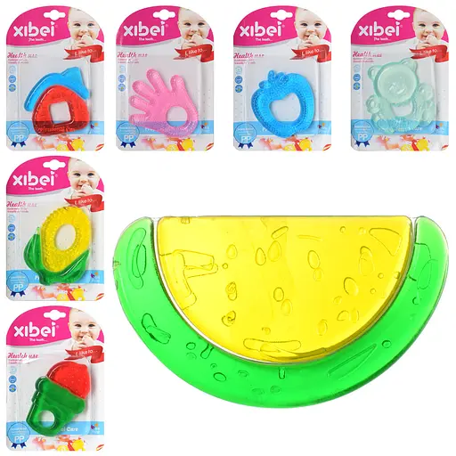 Погремушка прорезыватель, от 8 см, 13x19x2 см (в ассортименте) - фото 2