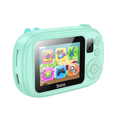 Дитяча фотокамера Hoco DV205 Dual-camera Blue - фото 2