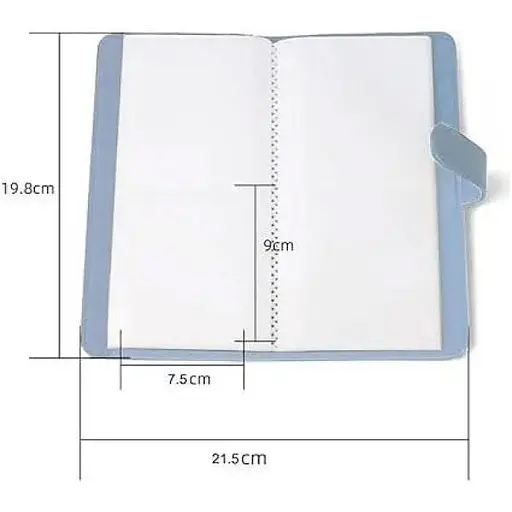 Фотоальбом Fujifilm Instax Square Album Blue 80pc [99986] - фото 5