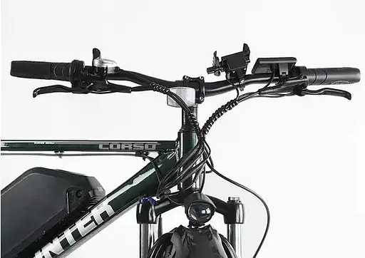 Електровелосипед Corso HUNTER 26 дюймів (750W, 48V, 20Ah) Чорний - фото 6