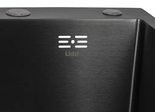 Кухонная мойка Lidz Handmade 3.0/1.0 мм H6350BL LDH6350BLPVD45589 - фото 3