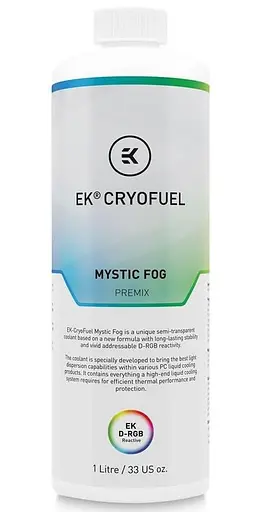 Охлаждающая жидкость EKWB EK-CryoFuel Mystic Fog (Premix 1000mL) (3831109829912) - фото 1