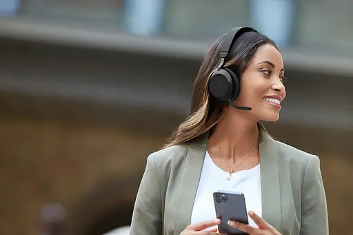 Навушники JABRA Evolve 2 75 Link380a UC Stereo Black (27599-989-999) - фото 9