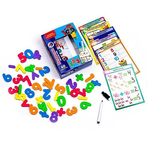 Гра настільна Магнітний набір. Математика VT5411-16 - фото 3