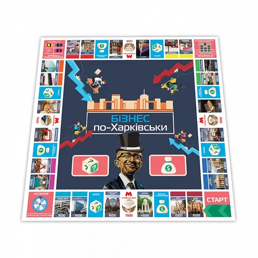Настільна гра FlixPlayМонополія Бізнес по-Харківськи PLR-0027 - фото 3